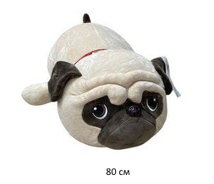 им Мопс арт. 230321-2/240113-2 Лежит 80 см в пак.)