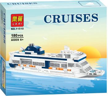 Конструктор арт. 11510 Корабль 180 дет. в коробке /96 шт./•_ Конструктор арт. 11510 Корабль 180 дет. в коробке /96 шт./•_