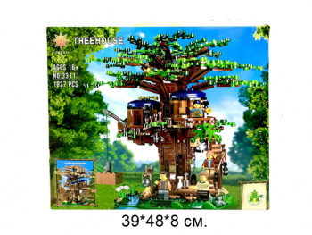 Конструктор арт. 33111/23111/100011 Дом на дереве 1027 дет. в кор._/24 шт./