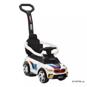 Толокар арт. 908-2 Каталка с родительской ручкой, ограничителями свет, звук в кор.67*30*33