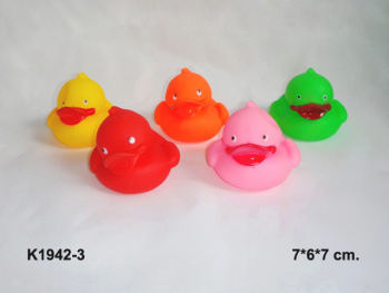 Игрушка резиновая арт. 1942-3 Набор Утята в пак._ Игрушка резиновая арт. 1942-3 Набор Утята в пак._