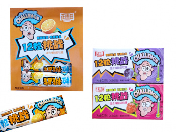 Мармелад арт. 402427/402410 Кислый вкусы микс 20 шт. в кор.*