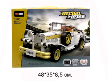 Конструктор арт. DC3905 Автомобиль 595 дет. в кор._/32 шт./