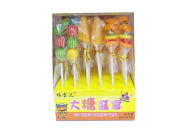 Мармелад арт. 800524 Сладости на палочке ассорти 30 шт. в кор.#'