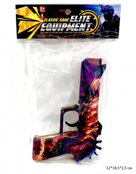 Оружие арт. YU7612A Пистолет деревянный в пак._/192 шт./ Оружие арт. YU7612A Пистолет деревянный в пак._/192 шт./