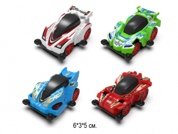 Машина инерц. арт. 1822" Спорт в пакете 6*5*3