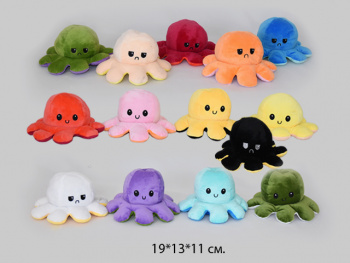 им Вывернушка арт. 1188-1-209 Осьминожка цвета в ассортименте в пак._•