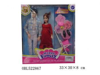 ПУ_Кукла арт. 88008" семья бер. в коробке