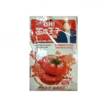 Соевое мясо арт. 760818 Пшеничные ломтики с томатом 112 г 10 шт. упаковка красная#*