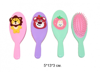 Расческа арт. S019-709 Зверята в ассортименте 1 шт в пак. (12 шт.)