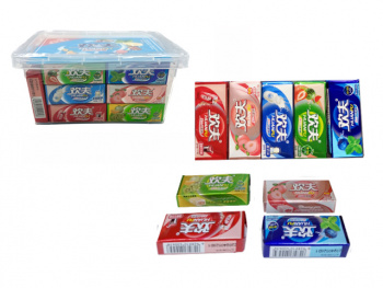 Жевательная резинка арт. 401844/400458 Вкусы микс 40 шт. в пластик. кор.',