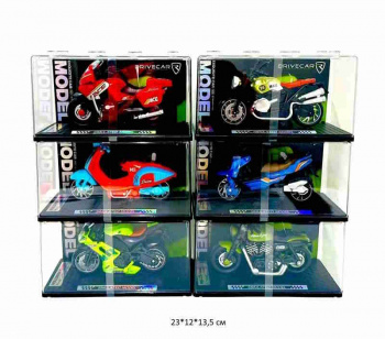 Мотоцикл арт. D500-24C В ассортименте 1 шт. в кор._