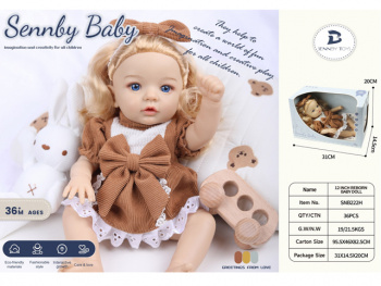 Кукла арт. SNB222H" В коробке 31*14,5*20