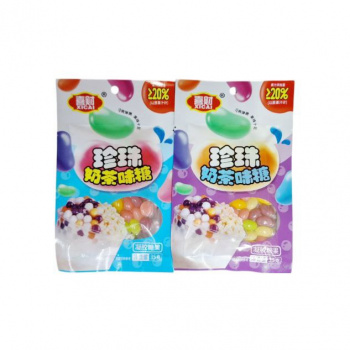 Конфета арт. 081788 Жевательные бобы вкус "Чай с молоком" 35 г 20 шт. упаковка'*