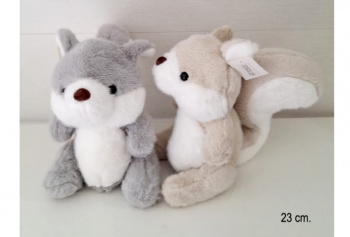 им Белка арт. 5059/23 Сидит 2 цвета 23 см в пак. им Белка арт. 5059/23 Сидит 2 цвета 23 см в пак.