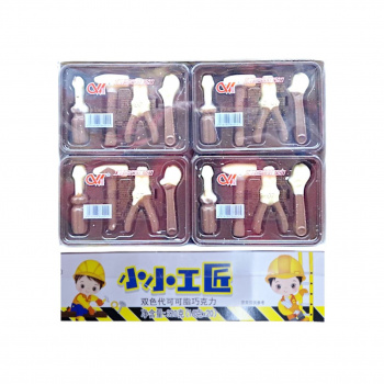 Шоколад арт. 860169 "Набор инструментов" 16 г 20 шт. в кор.*