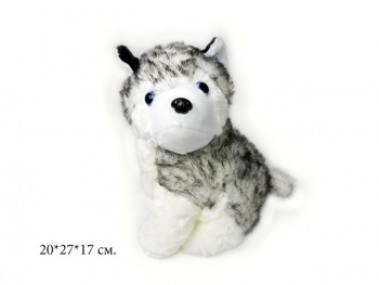 им Собака арт. 0106-3/80907-15 Хаски 27 см в пак.) им Собака арт. 0106-3/80907-15 Хаски 27 см в пак.)