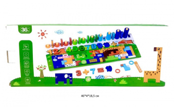 Деревянная игрушка арт. 2181-157 Набор логическая игра в кор._