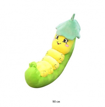 им Гусеница арт. 5728A/90-811 Желто-зеленая 90 см в пак.