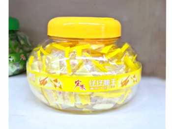 Жевательная резинка арт. 098124-4 "Лимон" 500 г в пласт. банке Жевательная резинка арт. 098124-4 "Лимон" 500 г в пласт. банке