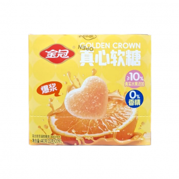 Мармелад арт. 949976/949808 Апельсиновые сердечки 22 г 20 шт. в кор.'