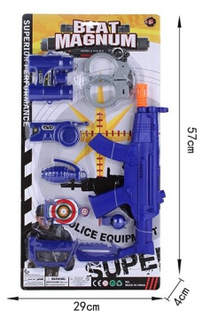 Набор полиции арт. BN369P91 Блистер 57*4*29 /72 шт./ Набор полиции арт. BN369P91 Блистер 57*4*29 /72 шт./