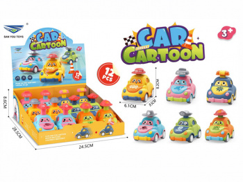 Зав. машинка арт. SY686B-618" (12 шт.) в шоубоксе 24,5*28,4*8,6