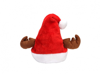 Колпак новогодний арт. 618115-502 Красный с рожками (12 шт.) упаковка