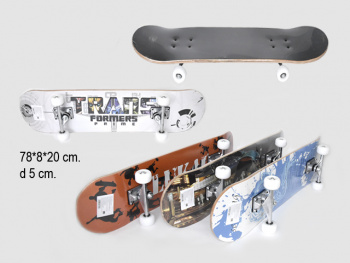 Скейт арт. 13952R" 78*20CM алюм.