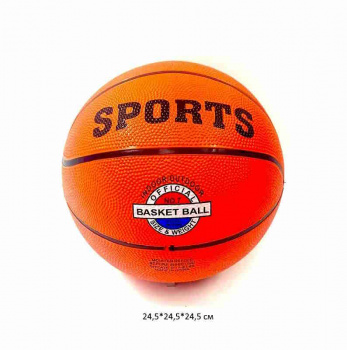 Мяч баскетбольный арт. 25177-20/25172-13A Размер 24,5 см в пак._ Мяч баскетбольный арт. 25177-20/25172-13A Размер 24,5 см в пак._