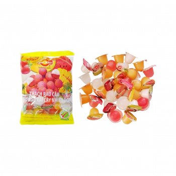 Желе арт. 660510 Тропические вкусы микс в мини-капсулах 500 г в пак.,