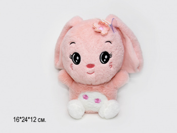 им Зайка арт. 81025-6 С цветочком цвета микс в пак.)