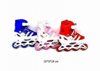 Ролики арт. KML203-4S Цвета микс размер S_