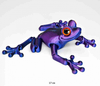 Фигурка 3Д арт. 805904 Лягушка подвижная 17 см в пак. Фигурка 3Д арт. 805904 Лягушка подвижная 17 см в пак.