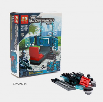 Конструктор арт. 5578-5 Полиция 28 дет. в кор.•