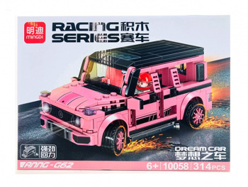 Конструктор арт. 10058 Автомобиль 314 дет. в кор.~/48 шт./