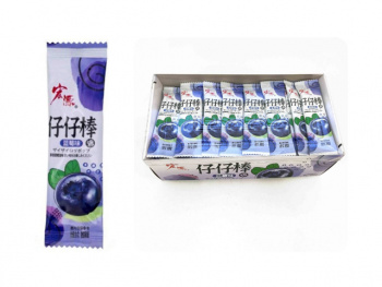 Конфета арт. 002138-10 Карамель на палочке "Черника" 320 г в кор.