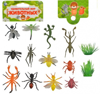 Набор животных арт. LT05-2K" Насекомые в пакете 26,5*10*2,5 Набор животных арт. LT05-2K" Насекомые в пакете 26,5*10*2,5