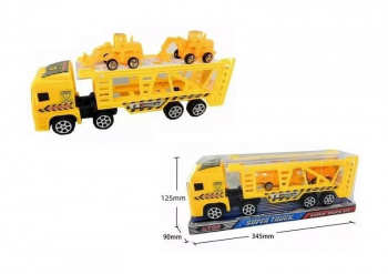 Машина инерц. арт. 2016-2 Автовоз со строительной техникой колпак 35*9,5*13