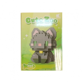 Конструктор арт. M89-805-802 Микро Кот серый 113 дет. в кор. Конструктор арт. M89-805-802 Микро Кот серый 113 дет. в кор.