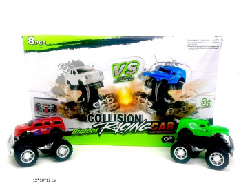 Машина инерц. арт. 8787-2 Вездеход в ассортименте, вращение 360° (8 шт.) шоубокс_