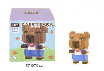 Конструктор арт. 8272-802-805 Микро Капибара 618 дет. в кор.=|