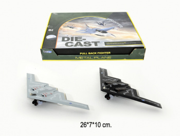 Самолет арт. HW777-22 Инерц. модель металл (6 шт.) шоубокс•