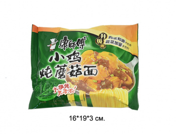 Лапша арт. 433703 БП курица с грибами 1 шт 85 г в пак. (24 шт. упаковка),'#