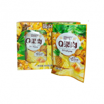 Мармелад арт. 950024-1/950017-1 Фруктовый Ананас 28 г 20 шт. в кор.#