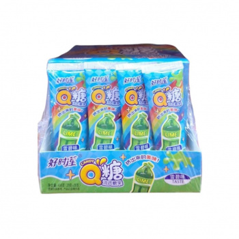 Конфета арт. 224110 Жидкая "Зубная паста" "Лайм" 20 г 20 шт. в кор.*