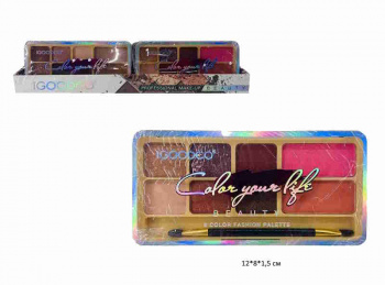 Набор косметики арт. LG5002 Палетка теней (12 шт.) шоубокс~ Набор косметики арт. LG5002 Палетка теней (12 шт.) шоубокс~