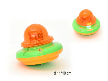 Юла арт. 1379 Волчок на батар. свет, звук в пакете Юла арт. 1379 Волчок на батар. свет, звук в пакете