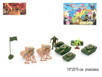 Военный набор арт. 8026-13 В пакете_