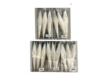 Шары арт. WA2242-601 "Сосулька" перламутр. Набор 6 шт. 18 см в кор.